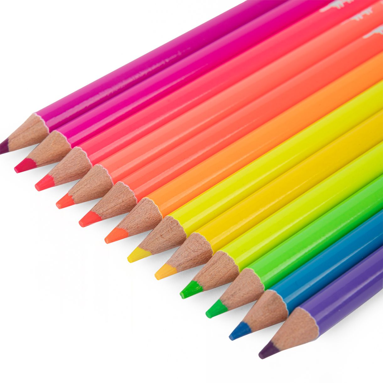 Colored pencils 12pcs neon colors