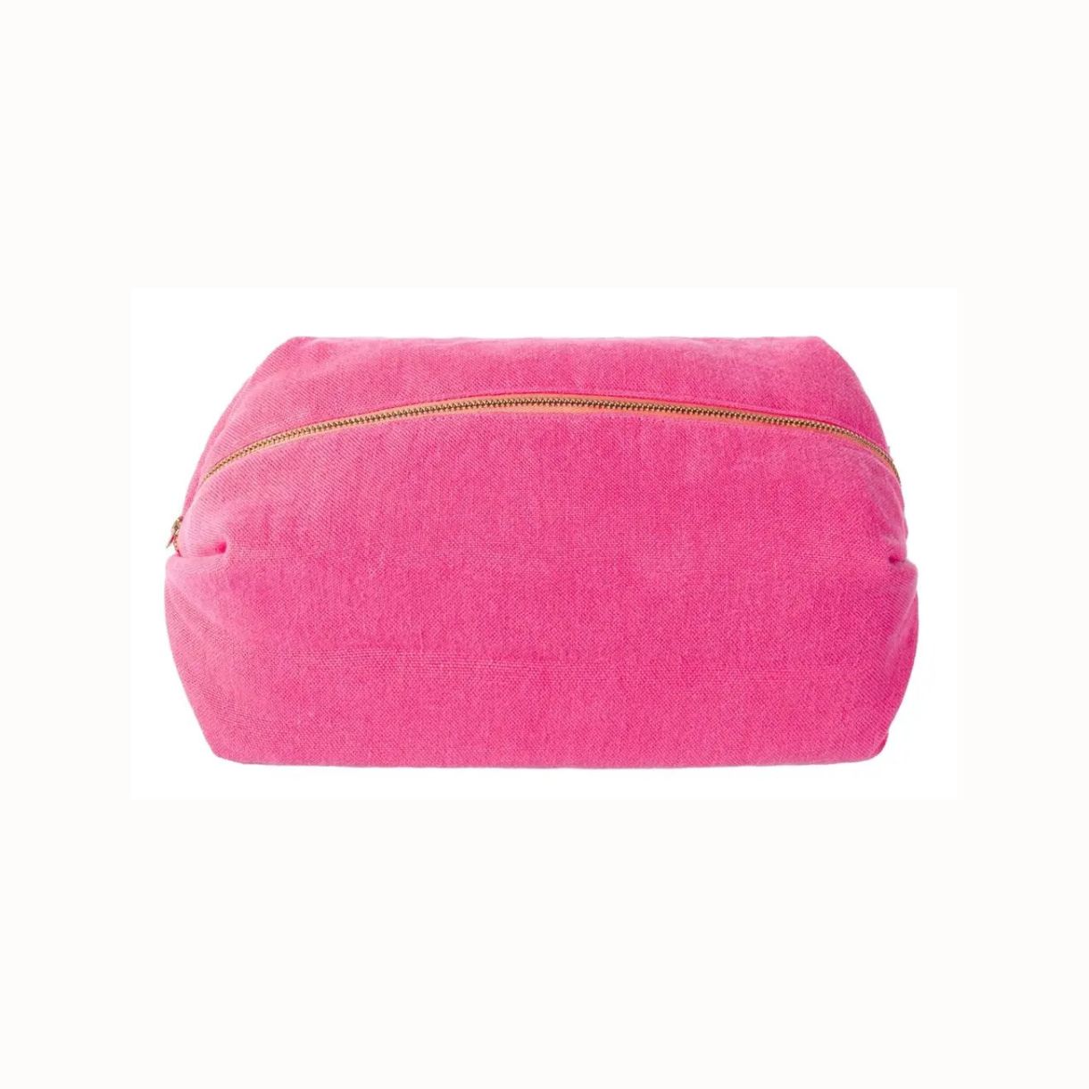 Brera lino cosmetic bag 38 cm Coral color