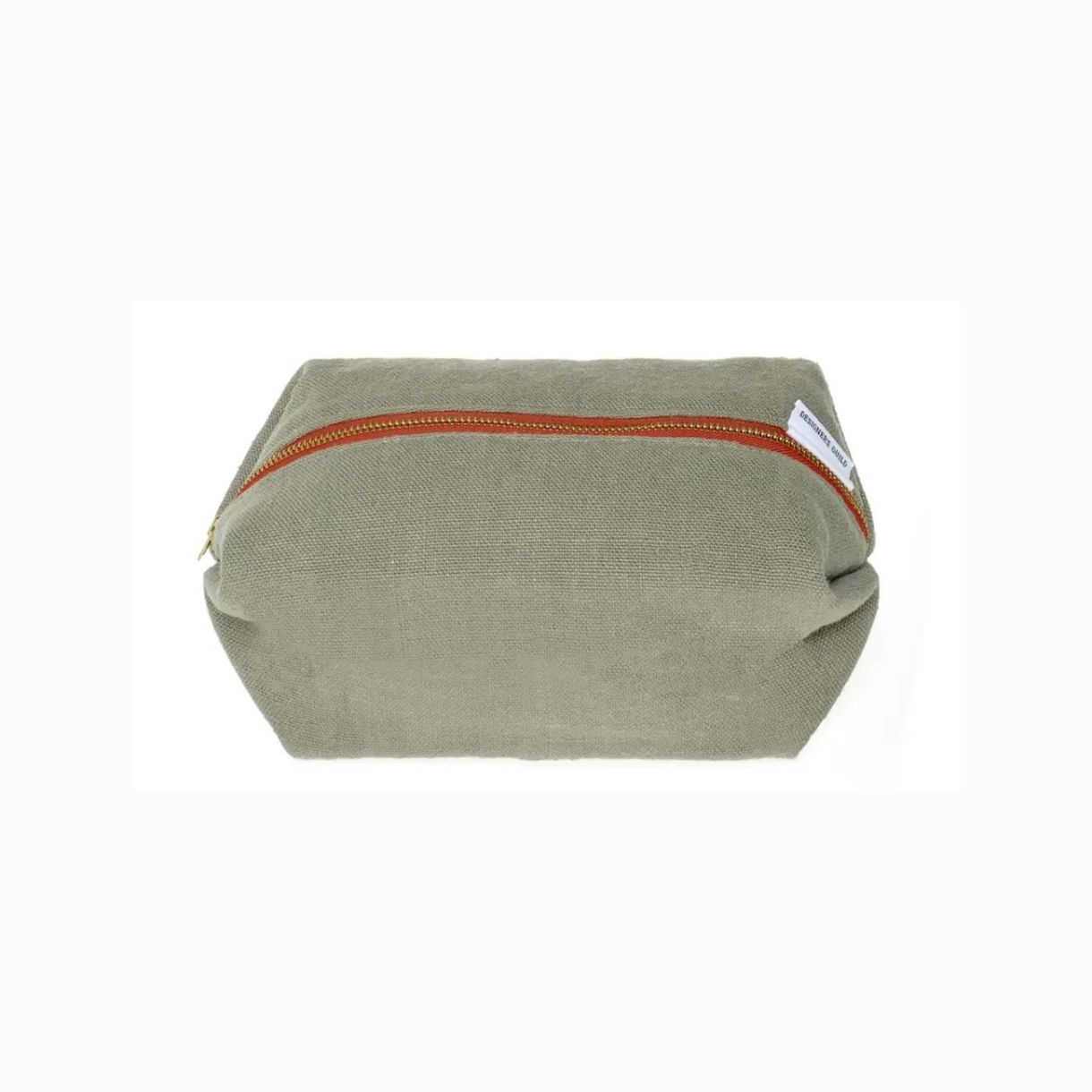 Brera lino cosmetic bag 20 cm Stone color