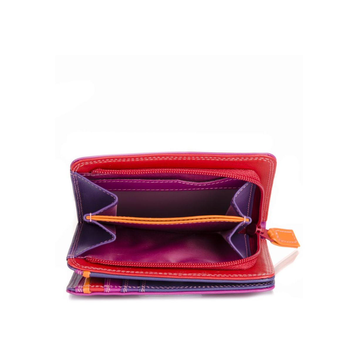 Wallet Medium Sangria color