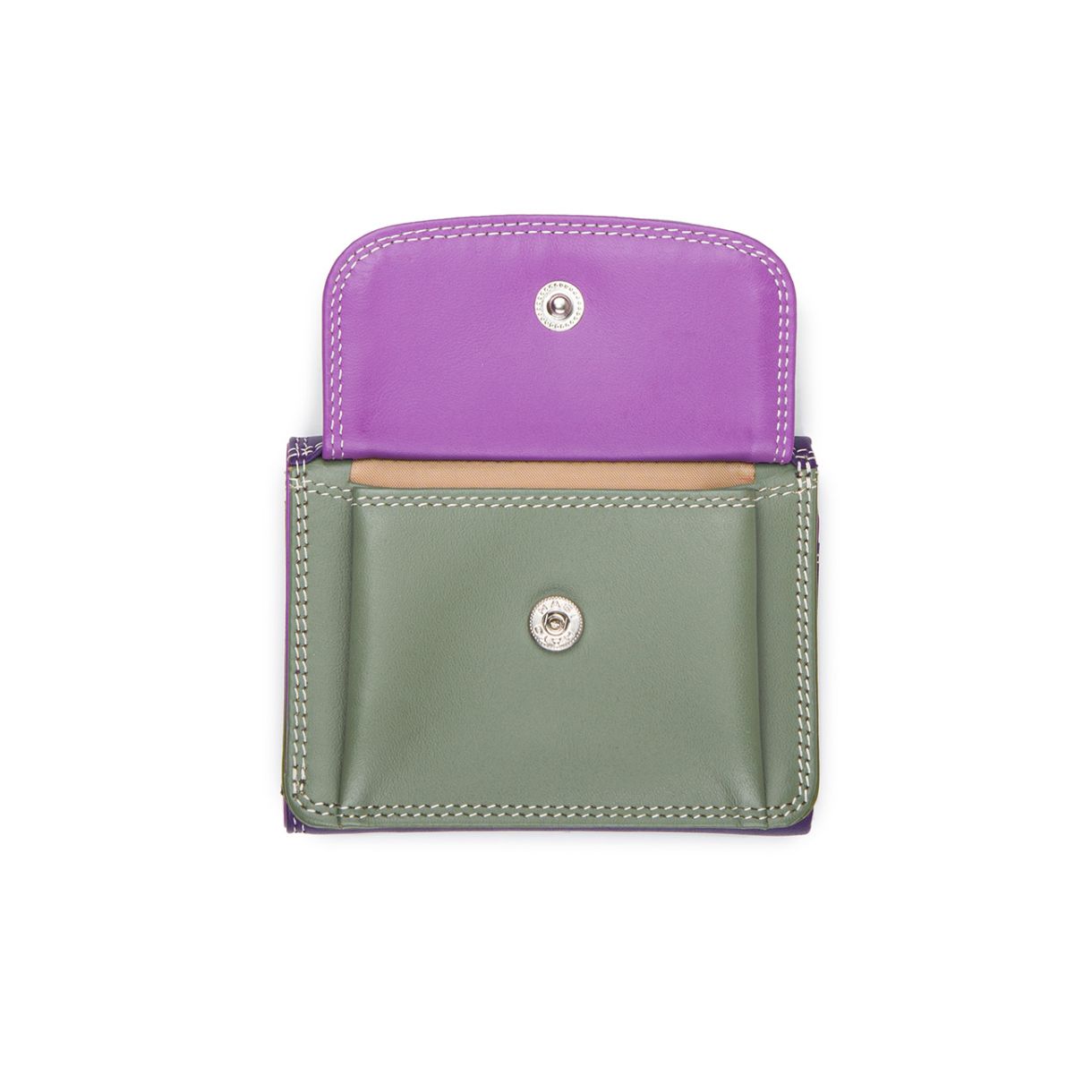 Портфейл Mini tri-fold Цвят орхидея