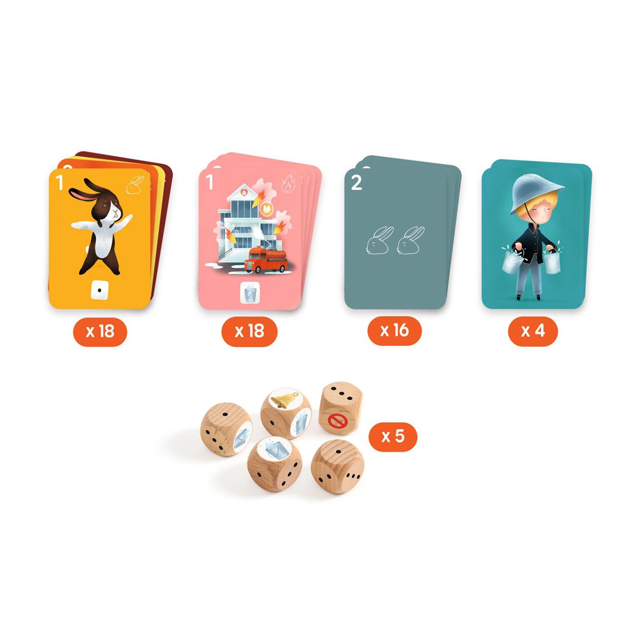 Card and dice game rescue mission