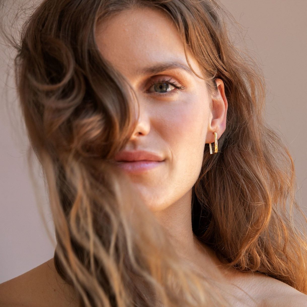 Lignis Earrings Gold color