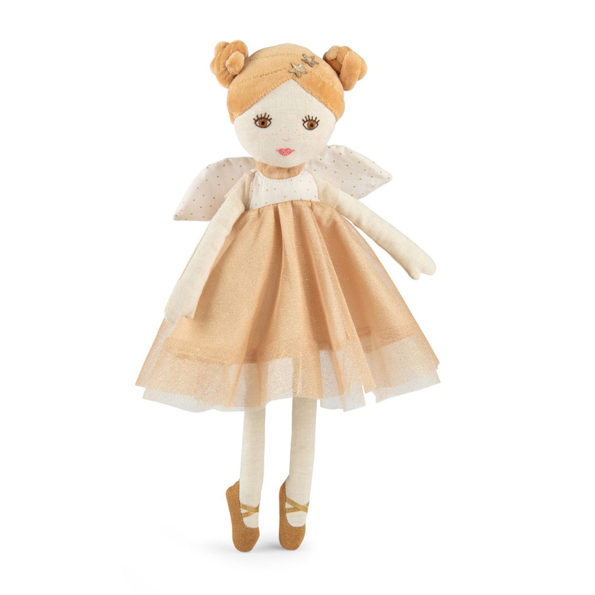 Soft doll golden fairy Melusine