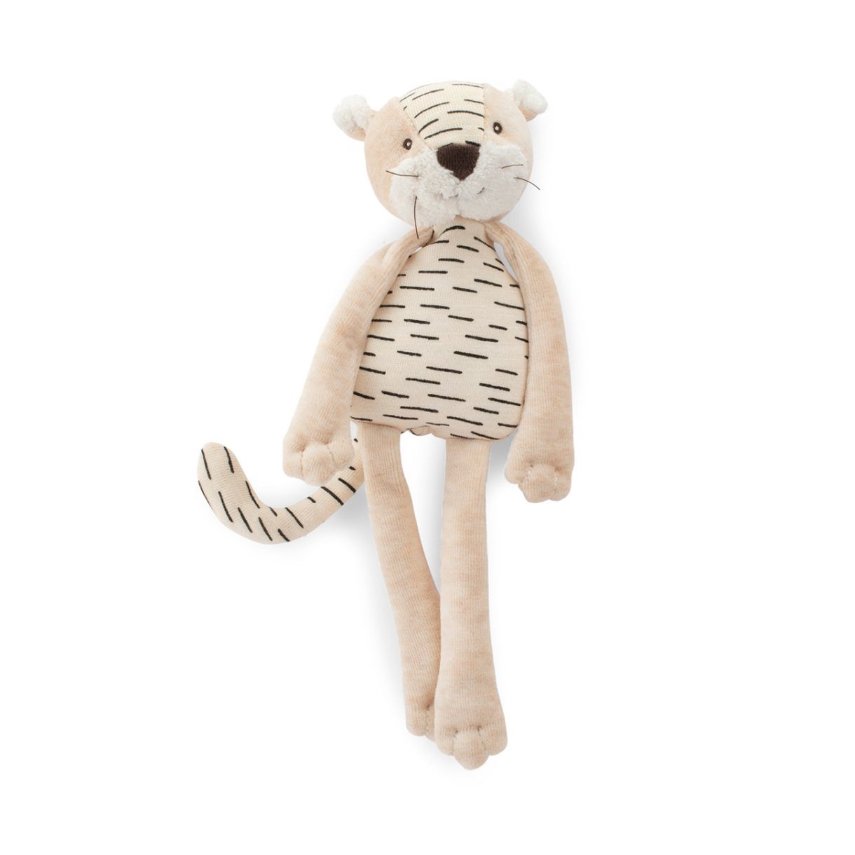 Soft toy rattle tiger cub Babu