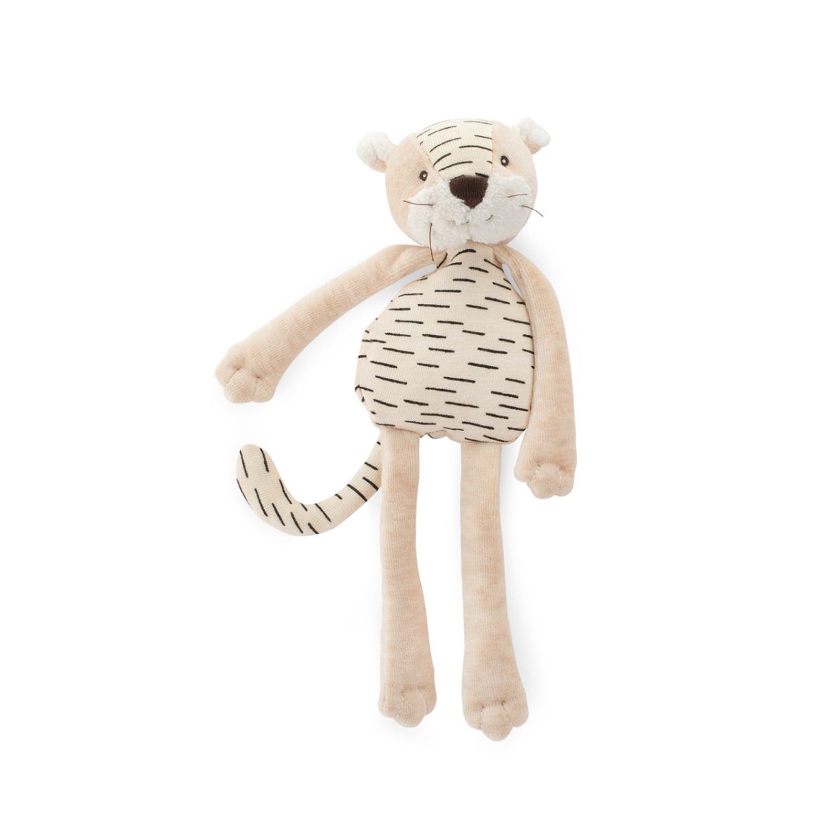 Soft toy rattle tiger cub Babu
