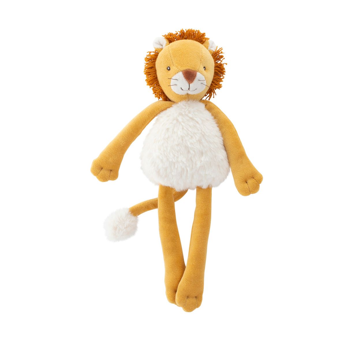 Soft toy rattle lion cub Mamba