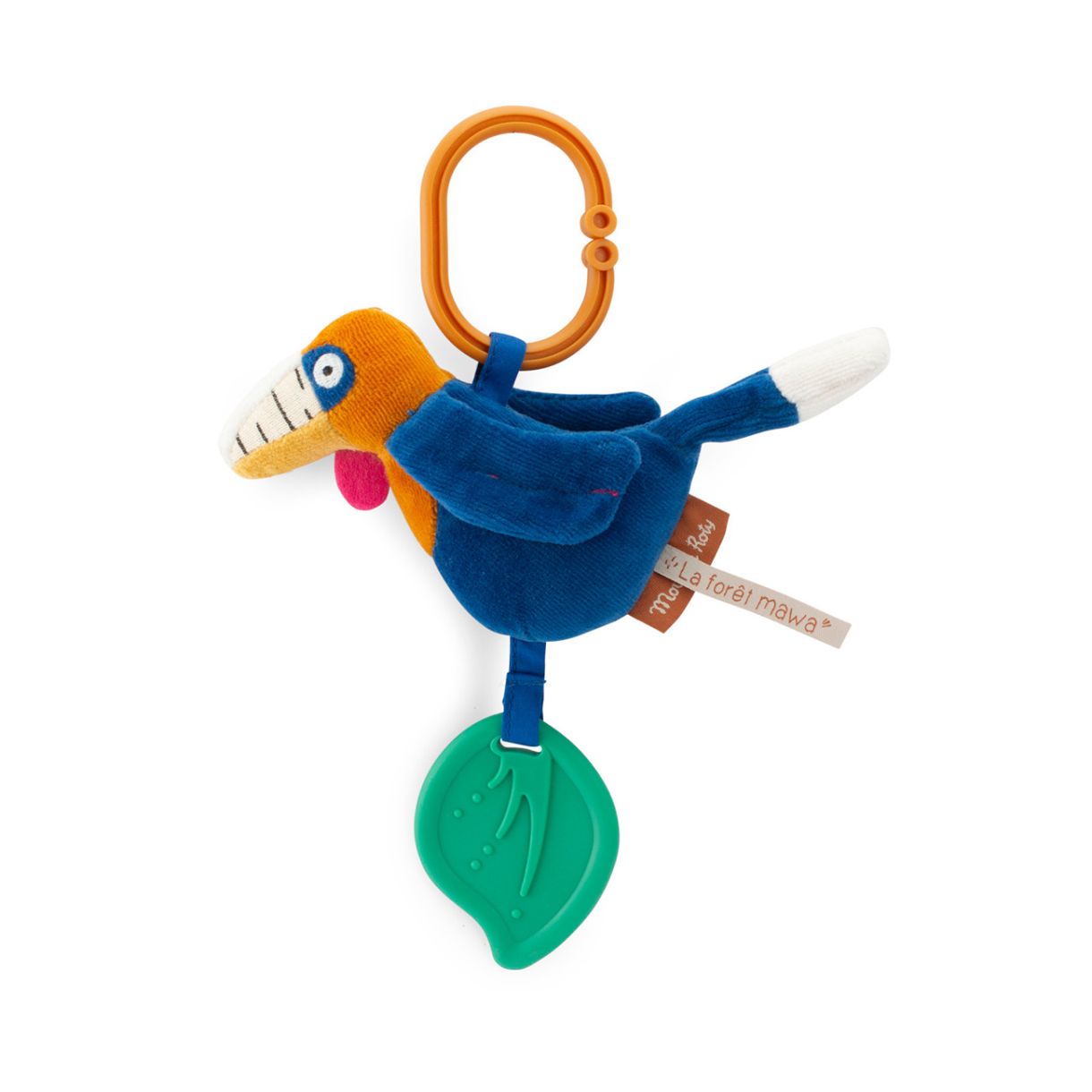 Soft toucan hanging toy