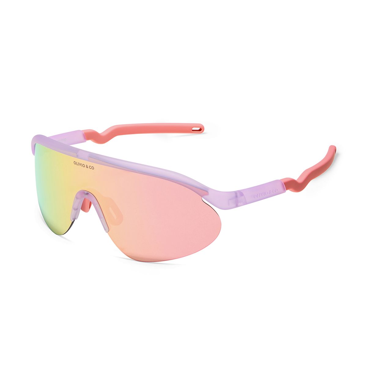 Children's sports sunglasses from 7 to 12 years old Olivio&Co Color pink