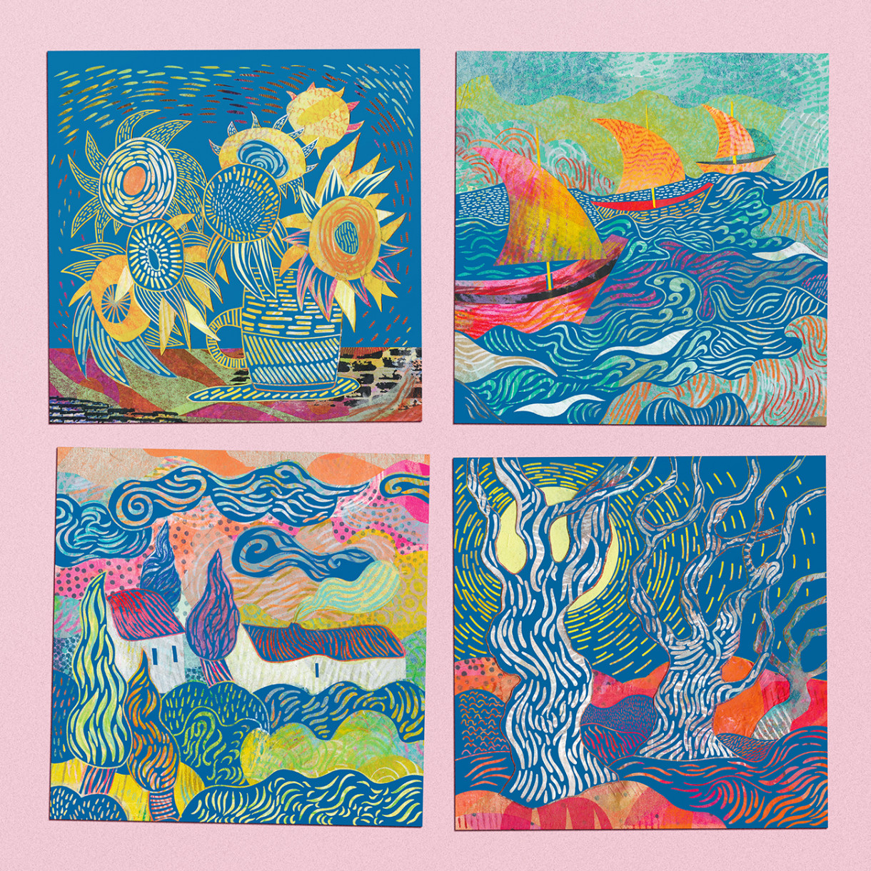 Vincent Van Gogh scratch cards