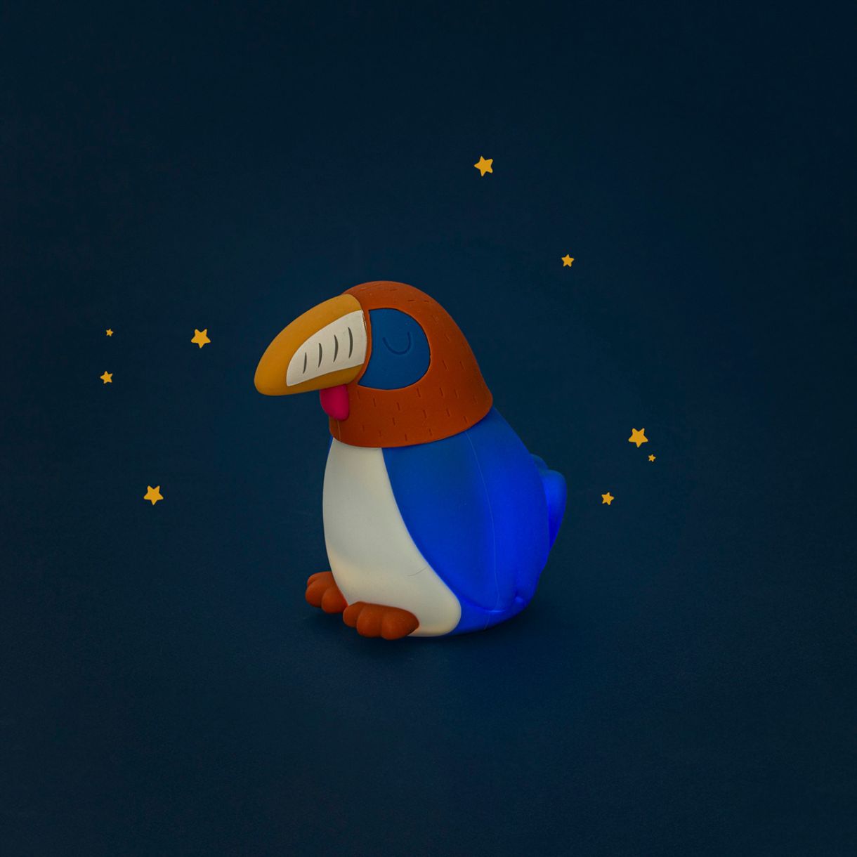 Toucan night lamp with USB 13cm Moulin Roty