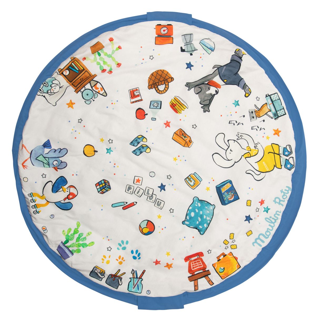 Chip and Pilu Play Mat Moulin Roty