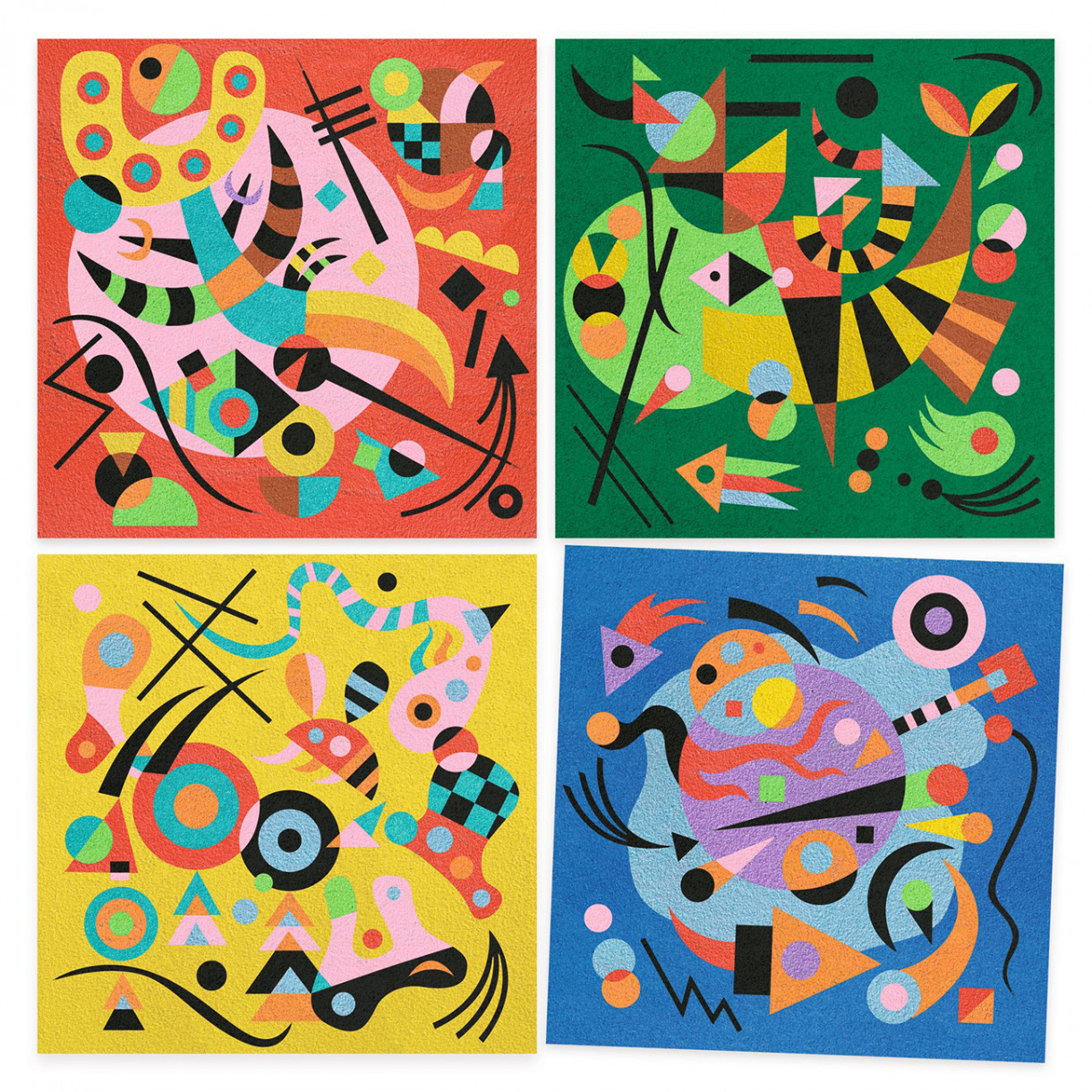 Оцвети с пясък Wassily Kandinsky