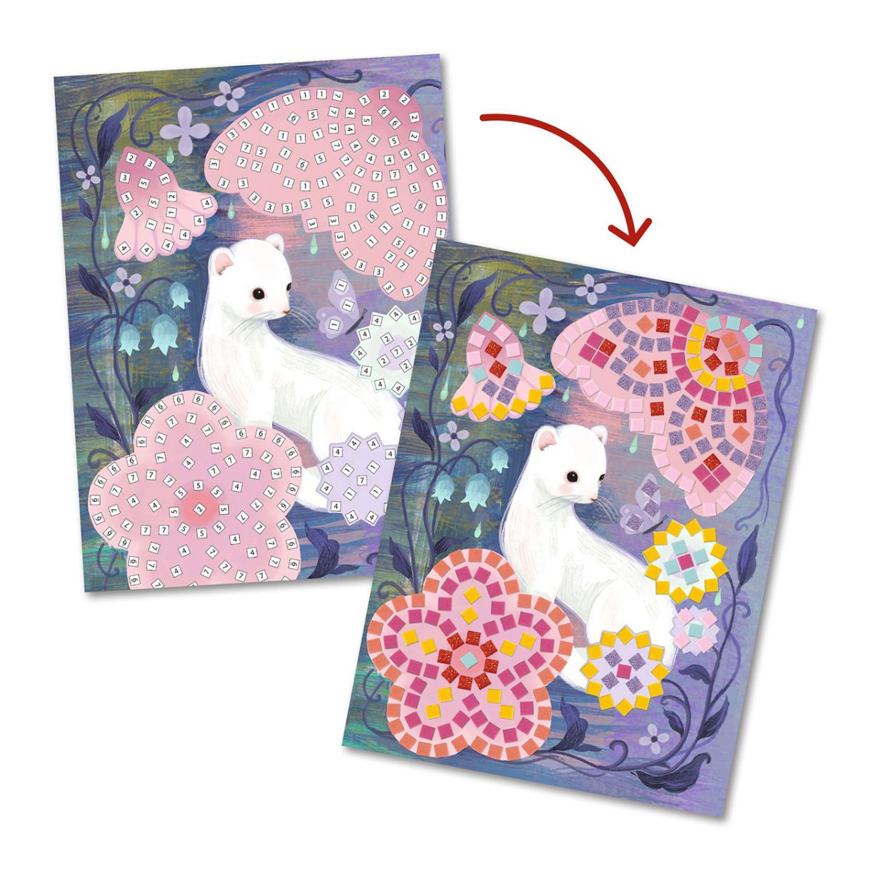 Djeco magic forest mosaic