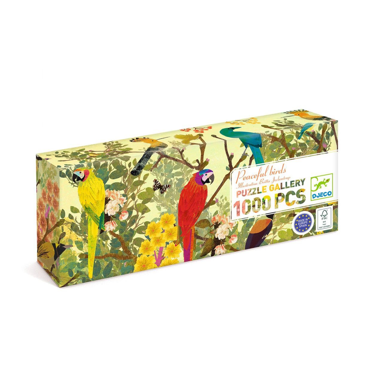 Puzzle Magnificent Birds 1000 pieces Djeco