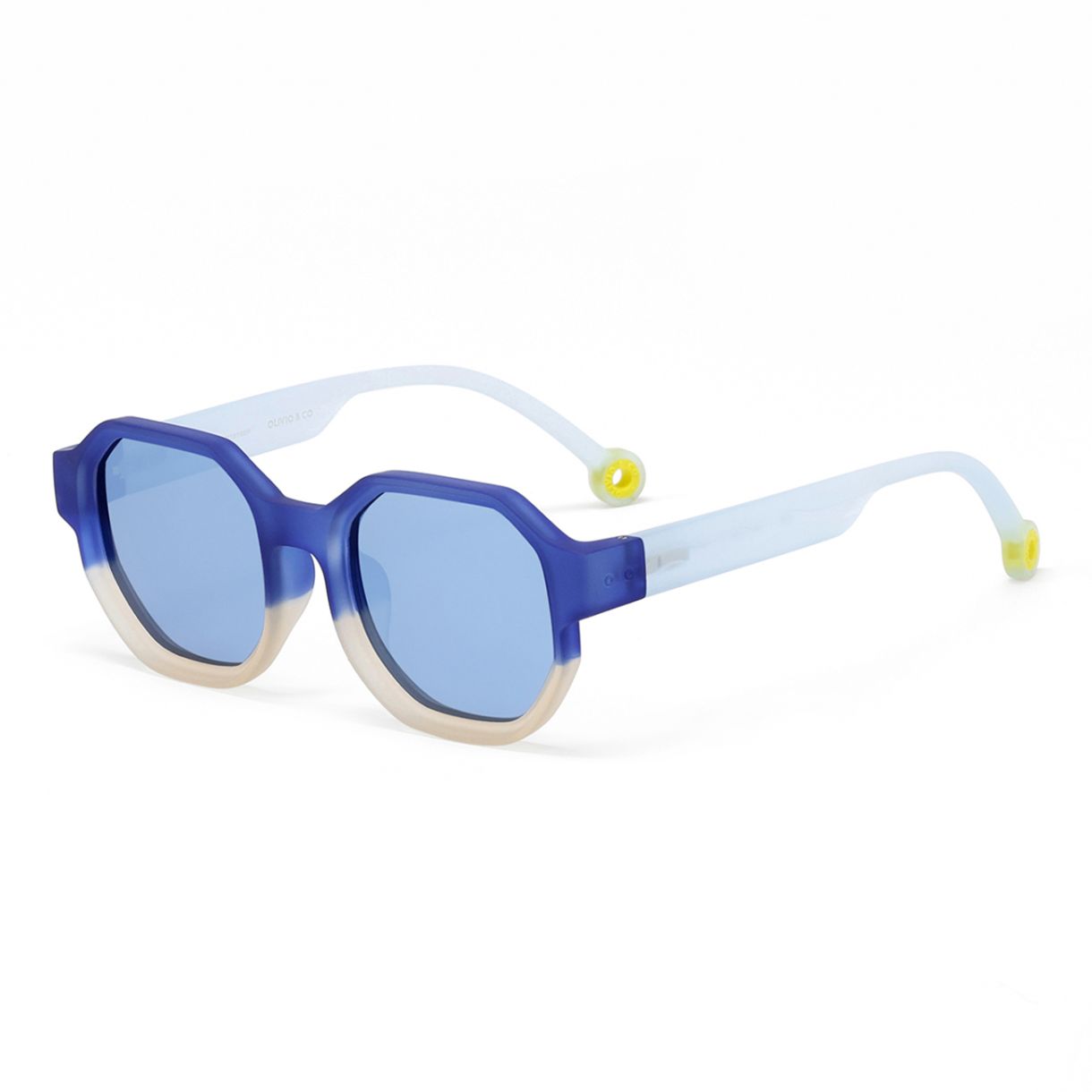 Children's sunglasses creative D from 10 to 15 years old. Olivio&Co Color blue
