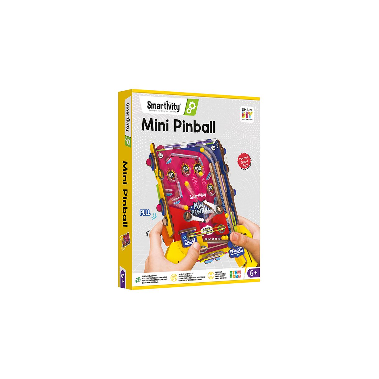 Wooden mini pinball constructor Smart Games