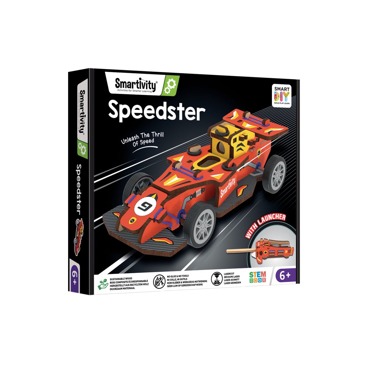 Wooden construction set rally racer Smart Games