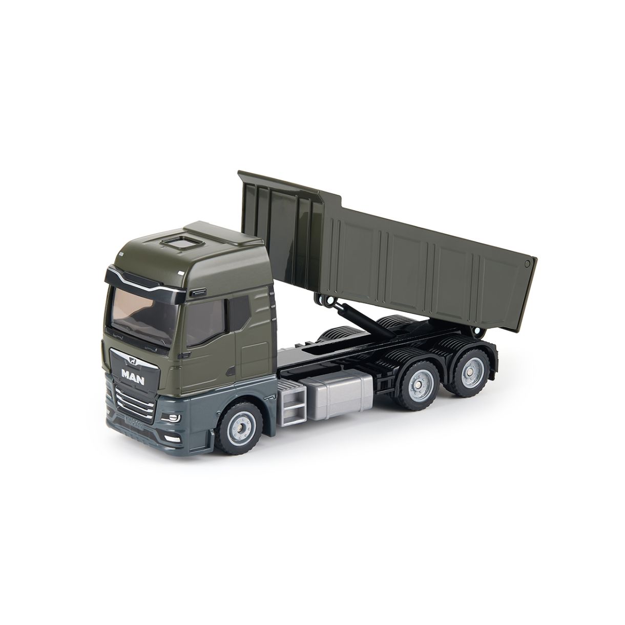 Military dump truck toy MAN 1:50 Siku