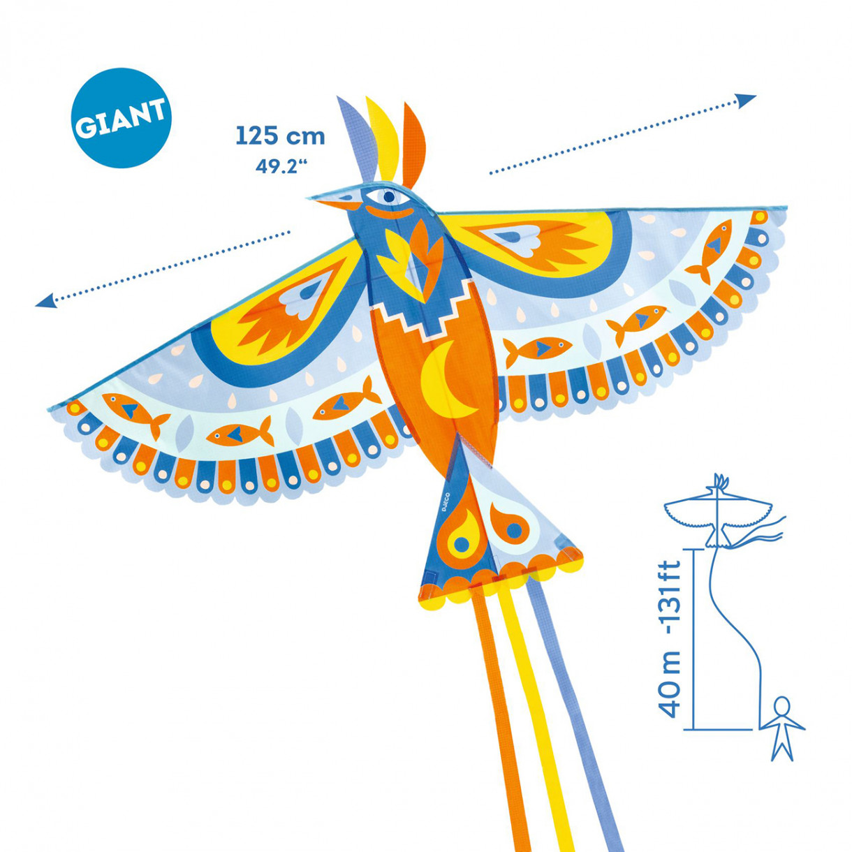 Kite bird maxi size