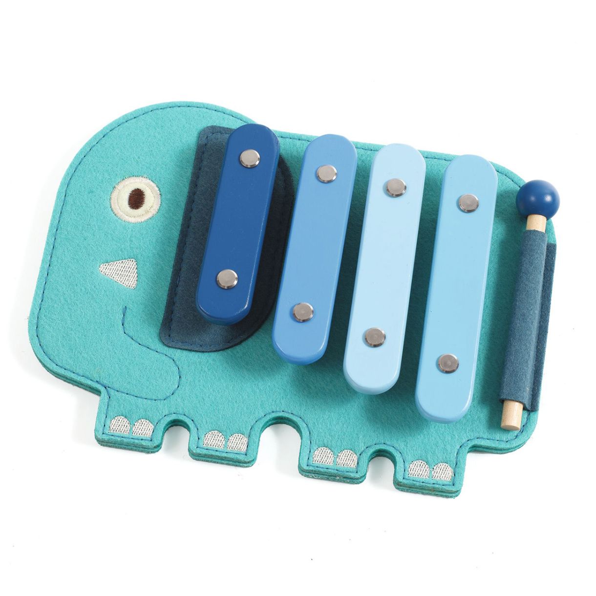 Djeco xylophone toy wood and felt