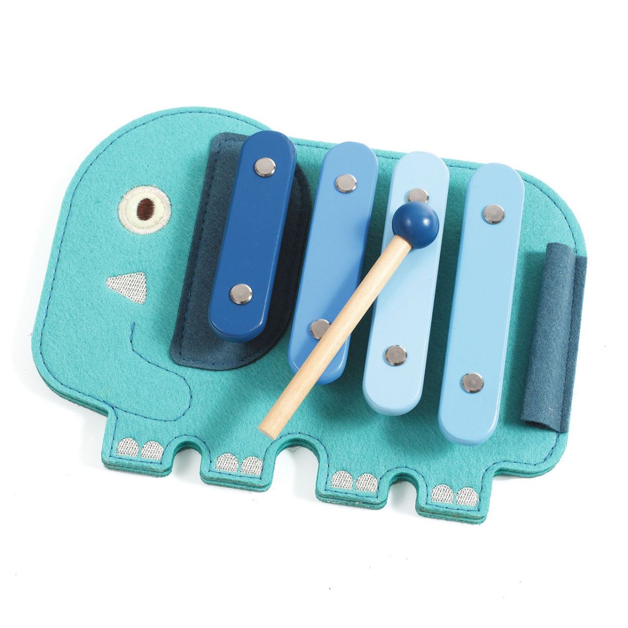Djeco xylophone toy wood and felt