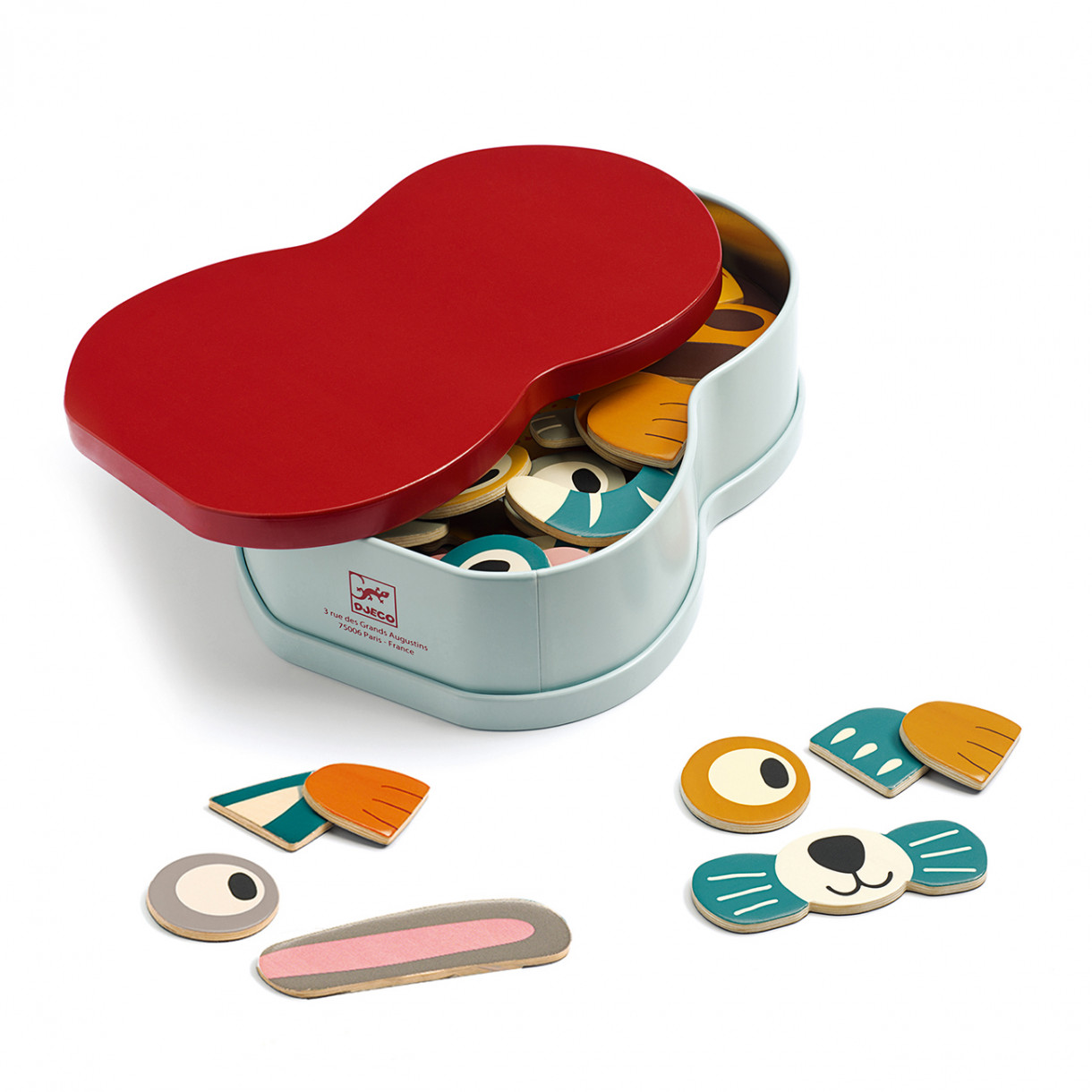 Игра с магнити животни