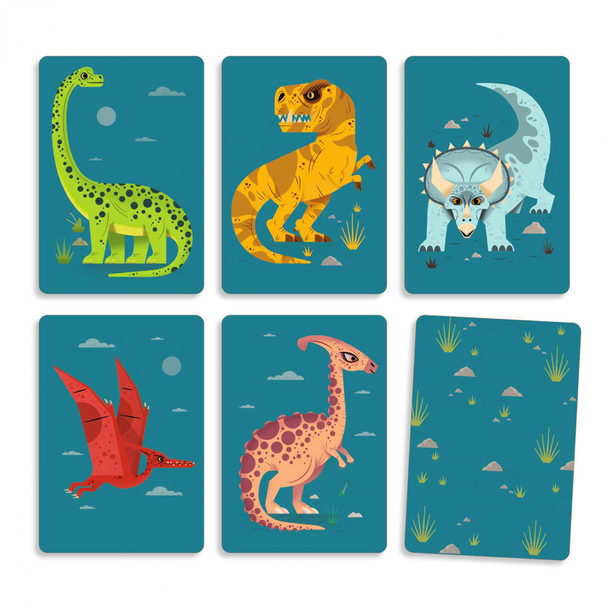 Dinosaur card game