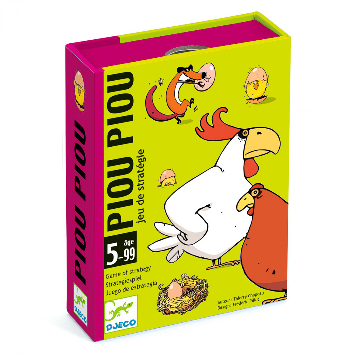 Игра с карти piou piou