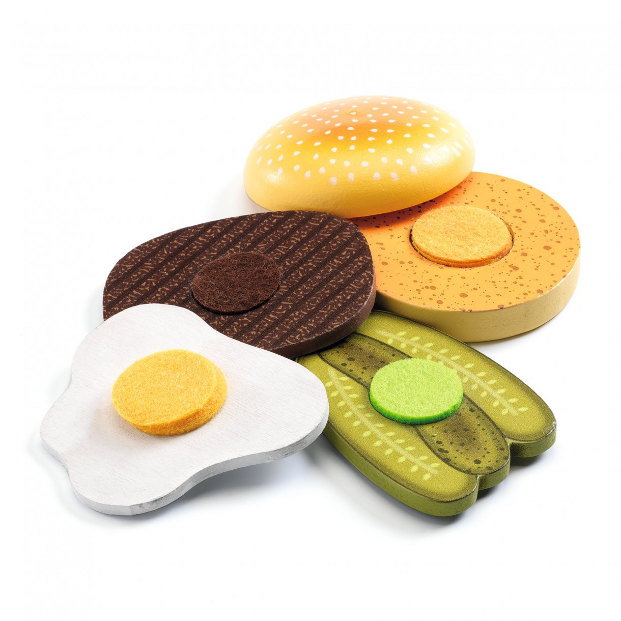 Kids Kit made Kelly and Johnny Burgers