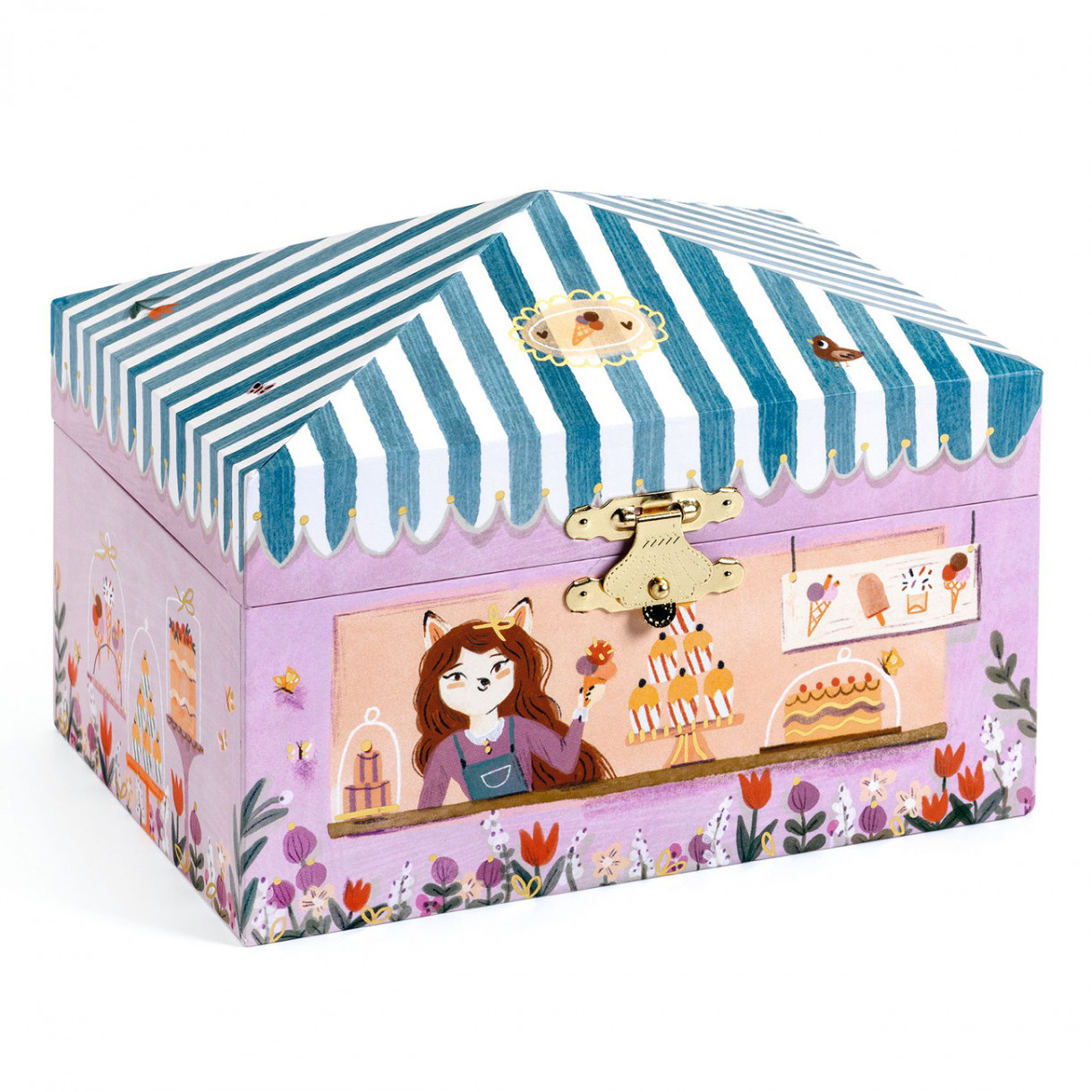 Music box ice cream shop