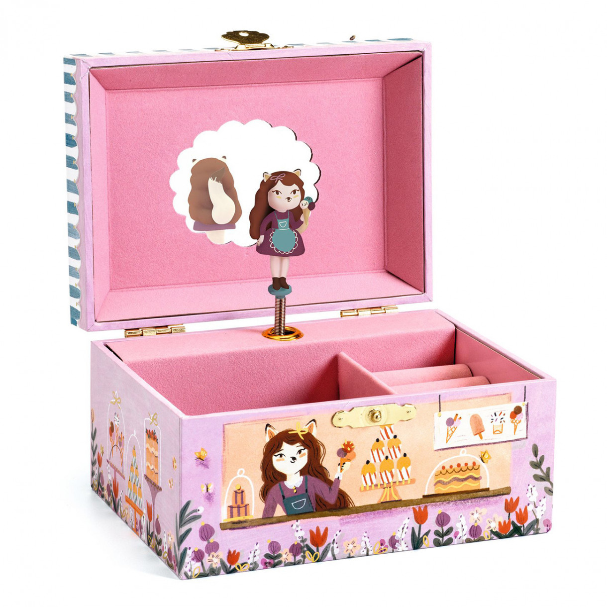 Music box ice cream shop