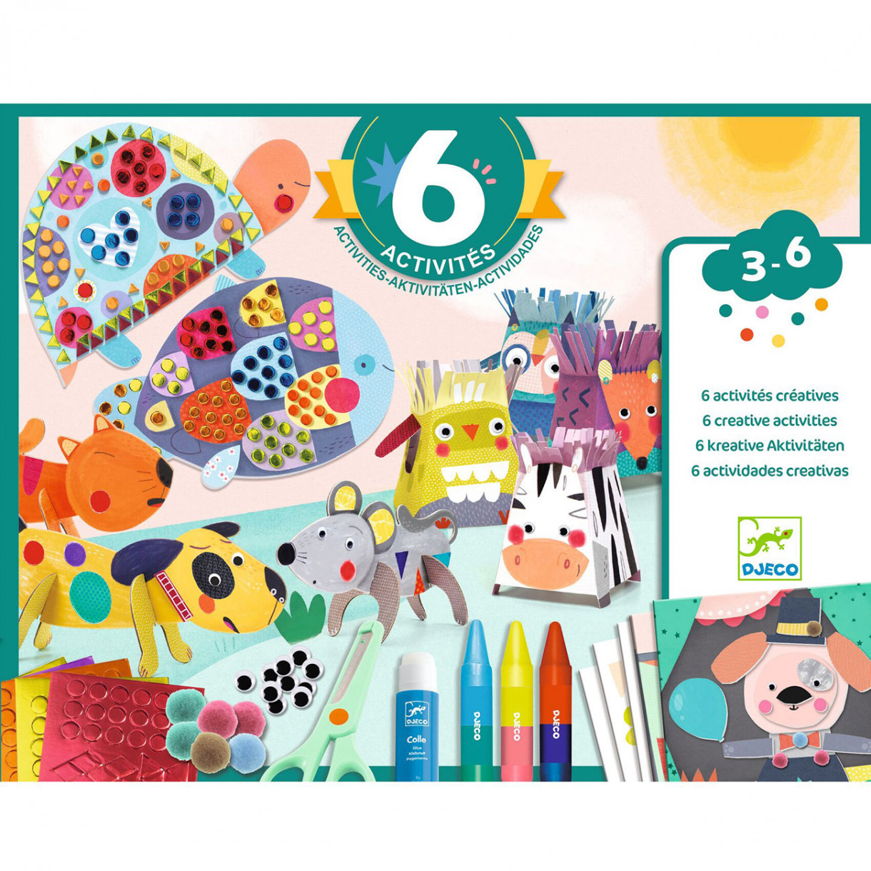 Multi-activities animal house