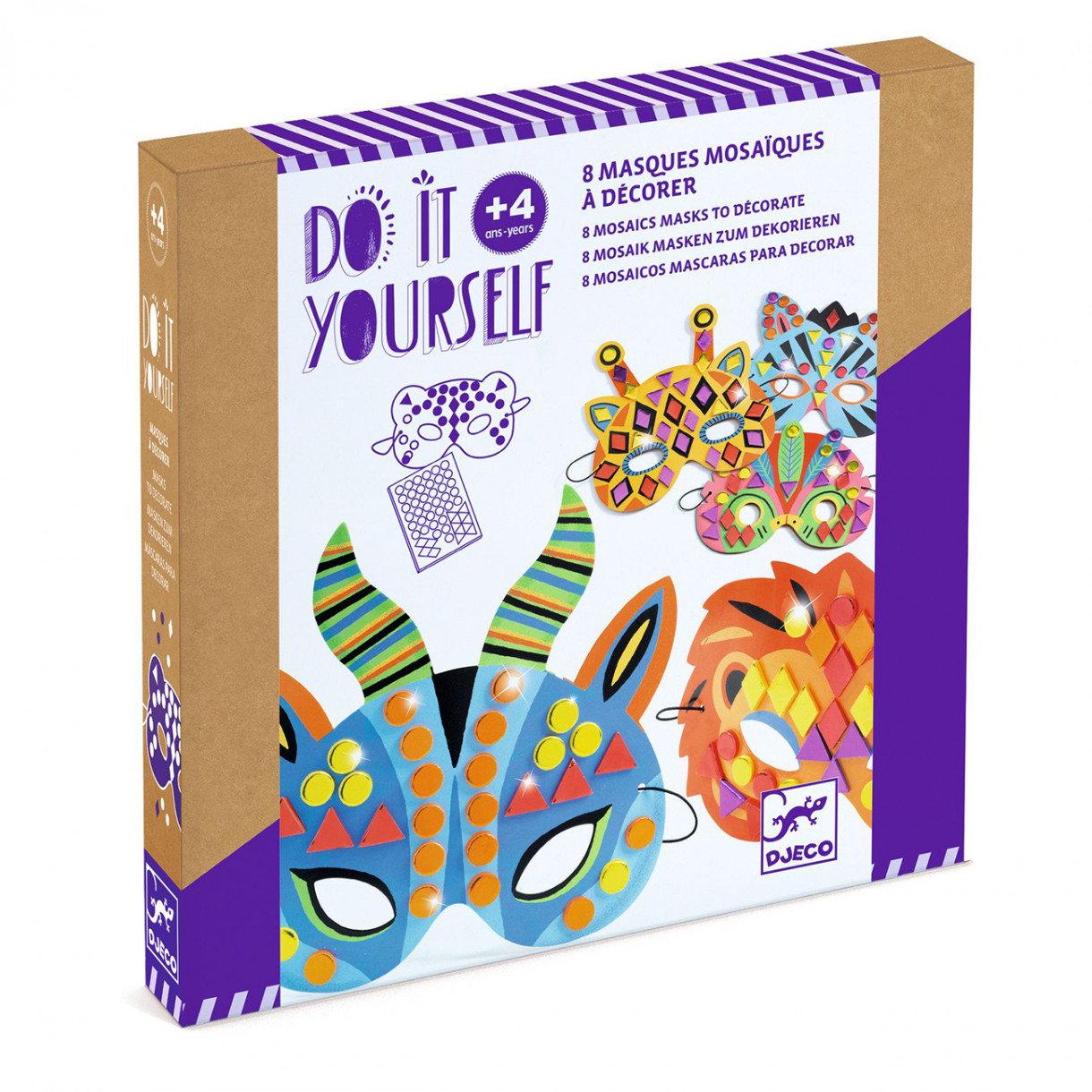 DIY Jungle Animals Trap Mask Kit