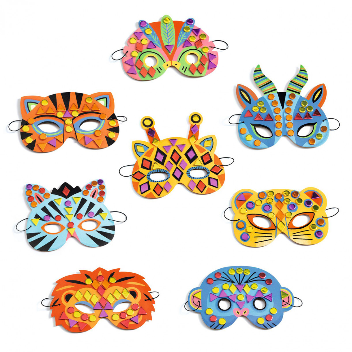 DIY Jungle Animals Trap Mask Kit