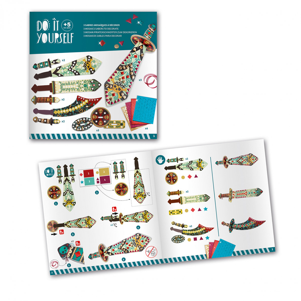 DIY Pirate Saber Kit