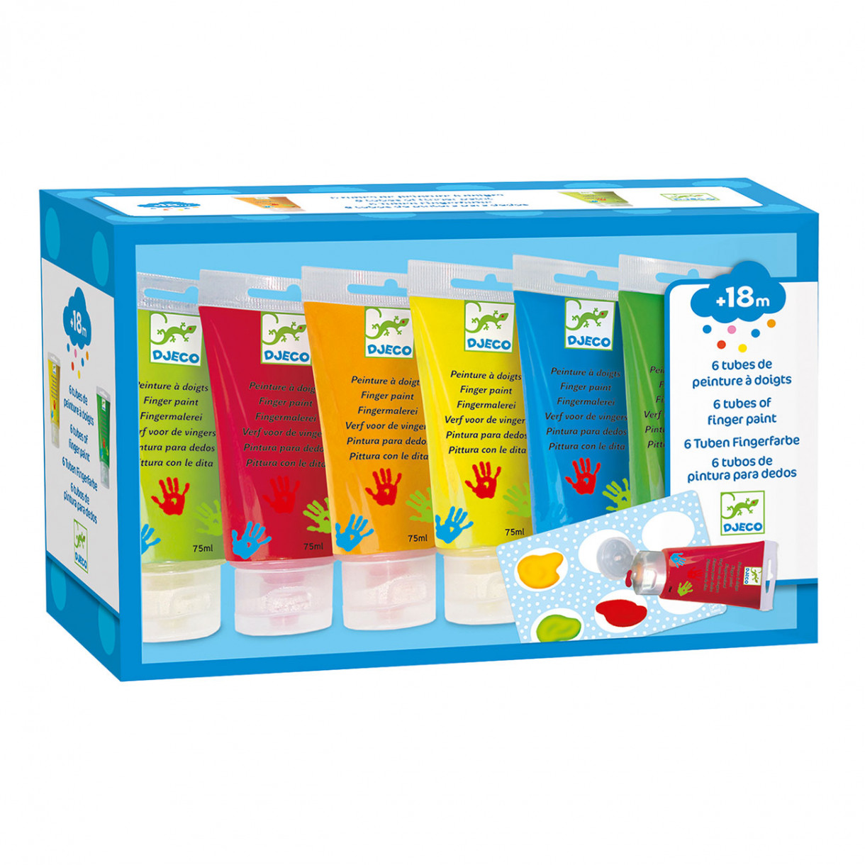Finger paint in tubes - Djeco
