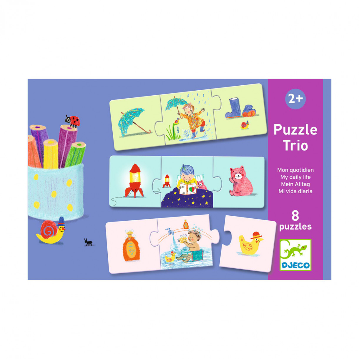 My daily schedule puzzle