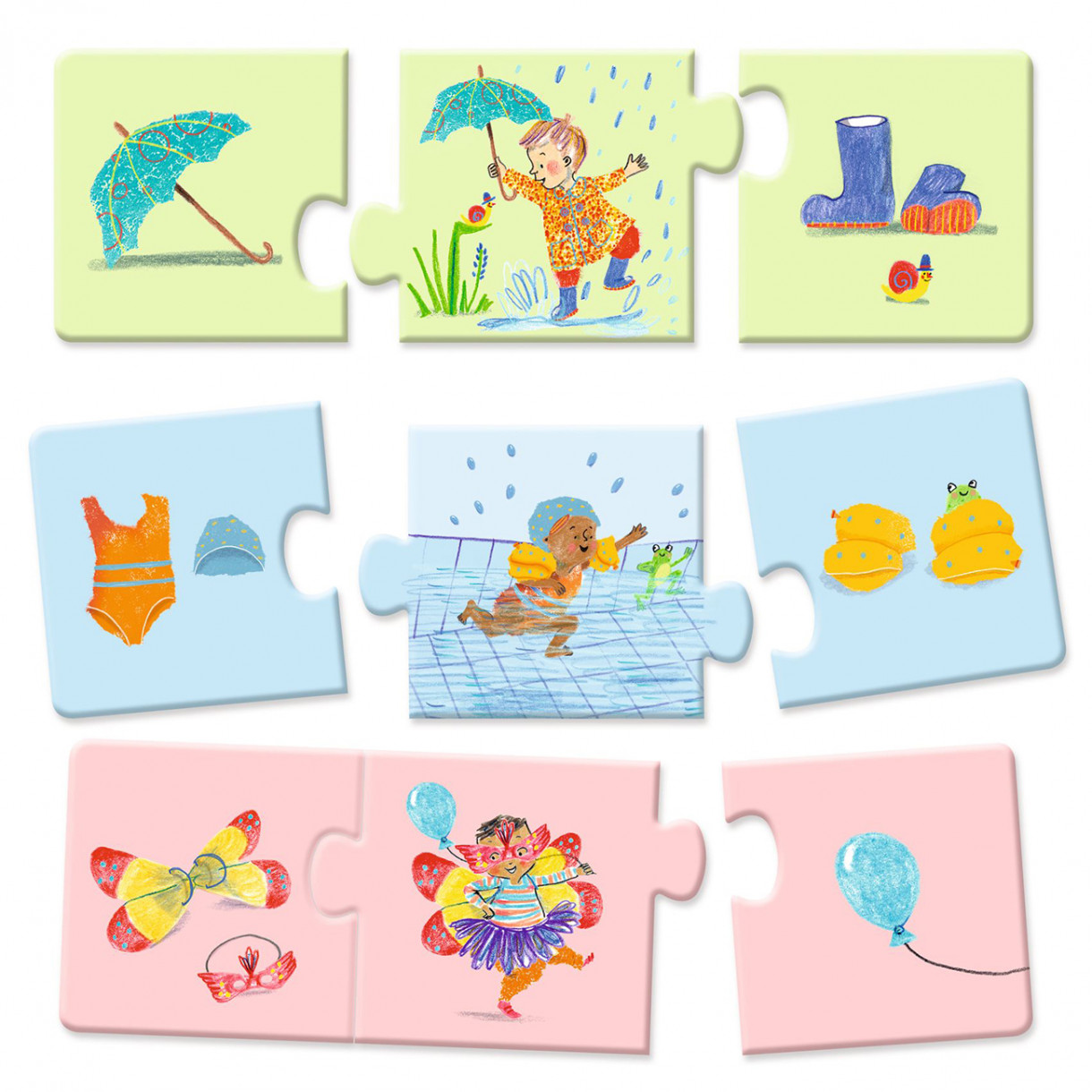 My daily schedule puzzle