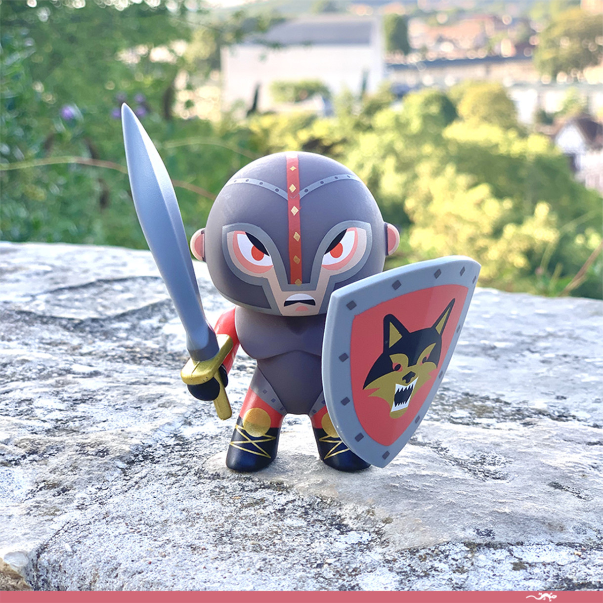 Figure the Knight Wolf