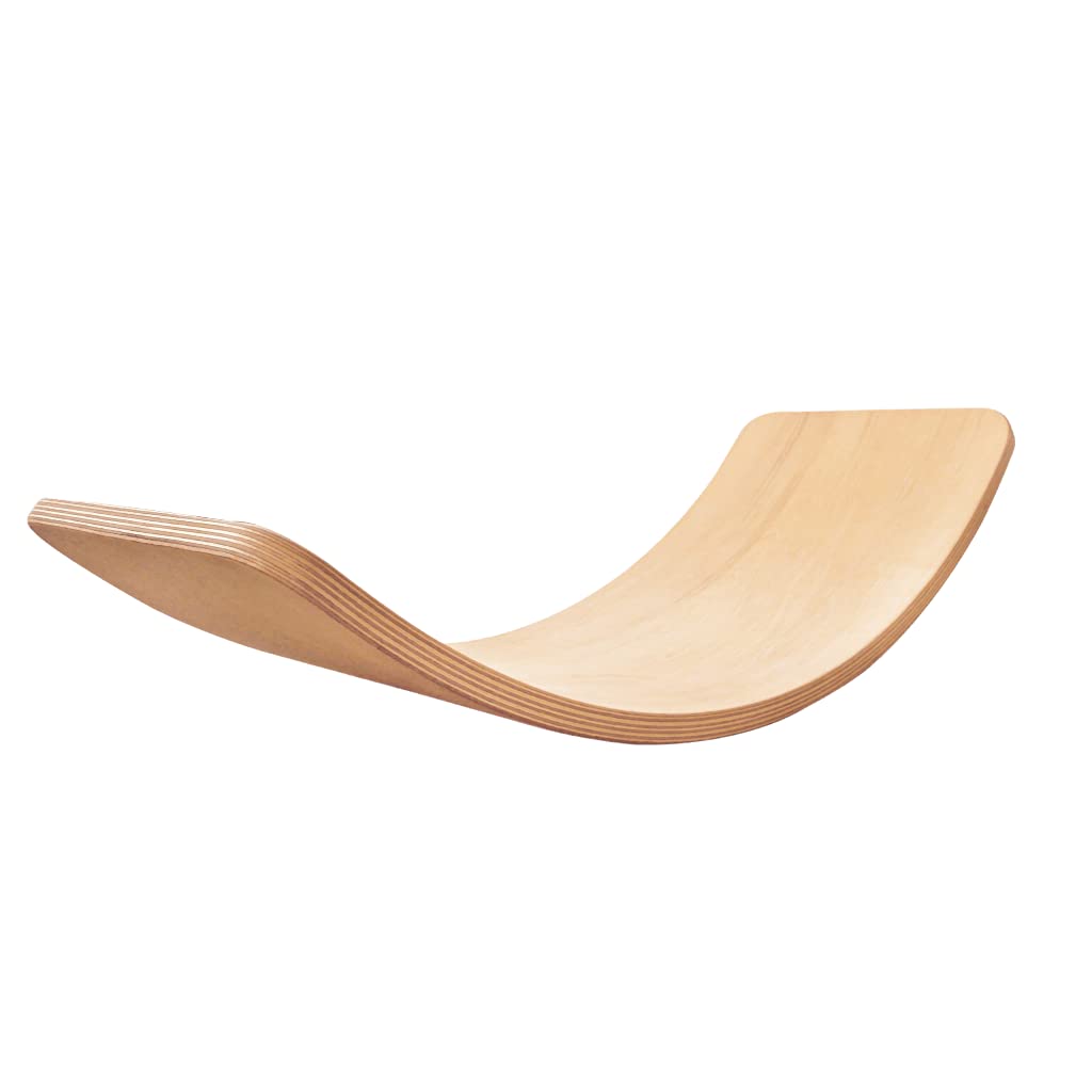 Ginger Home Wooden Balance Board – Safe Toy for Children, 82x30x15 cm