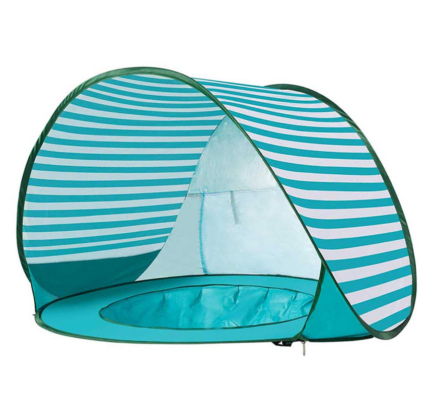 Children's Pop-Up Play Tent GINGER HOME with UV protection 50+ – lightweight and foldable, for beach and garden, 120×80×70 cm