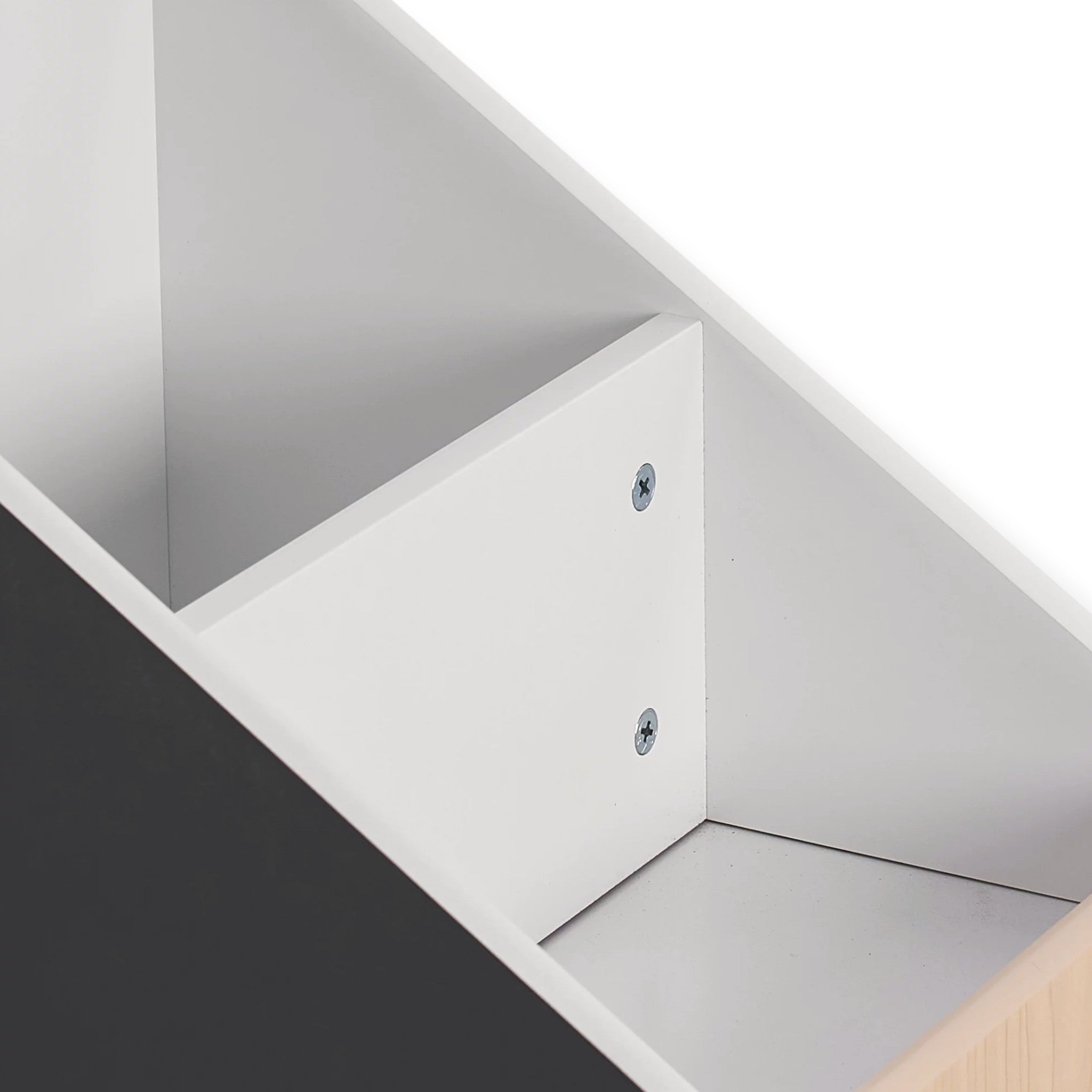Children’s Cabinet GINGER HOME, Shelf for Toys and Books with Black Writing Board, House, Wood