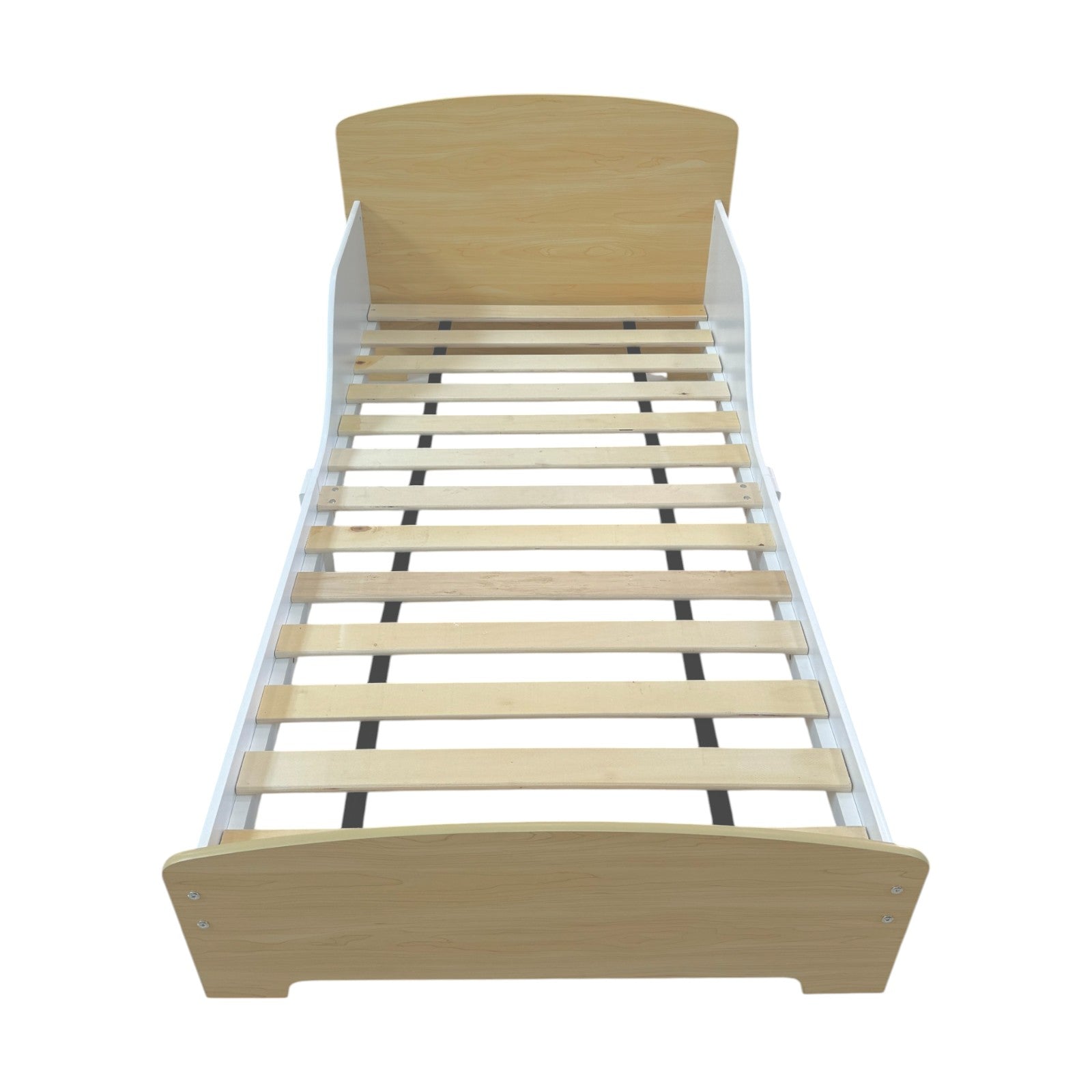 Children's Wooden Bed with Protection and Mattress Frame 140/70 cm – GINGER HOME