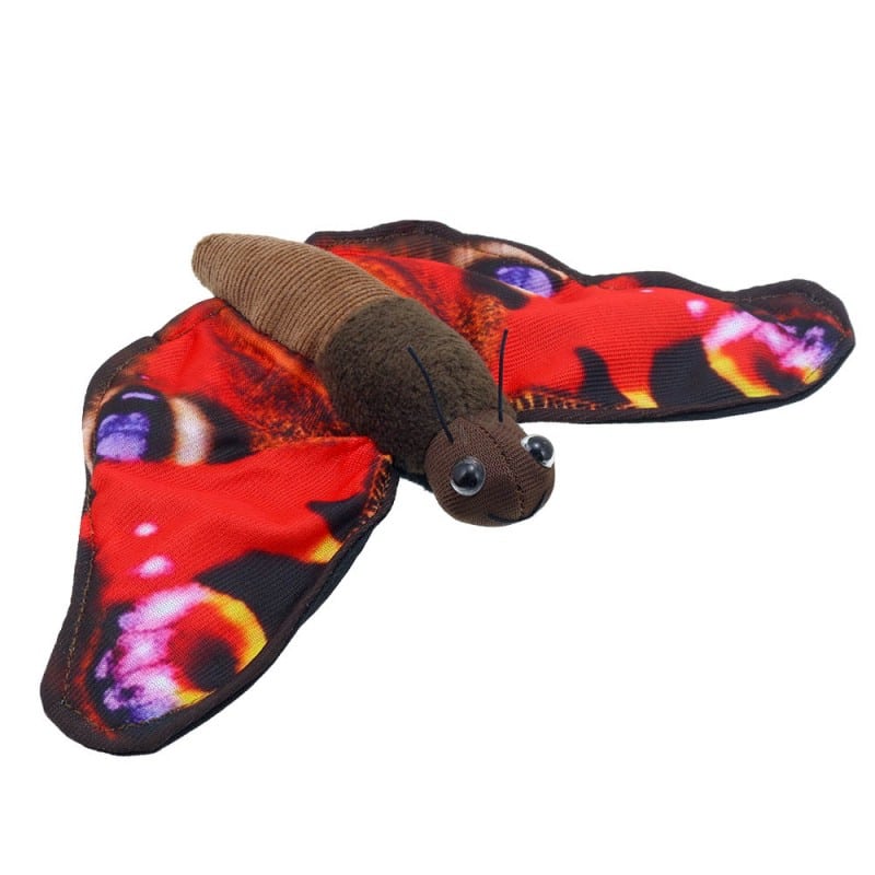 Daytime Peacock Eye Butterfly Finger Puppet