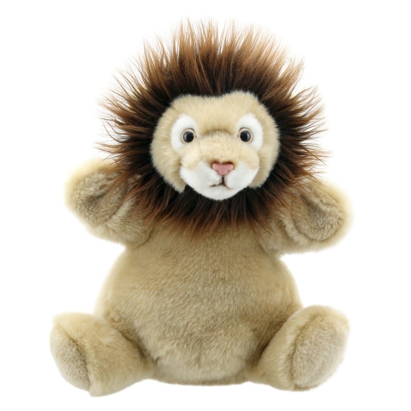 Glove puppet for theater Lion 30 cm.
