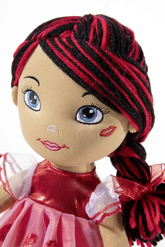 Soft doll Bella Rosa 35 cm.