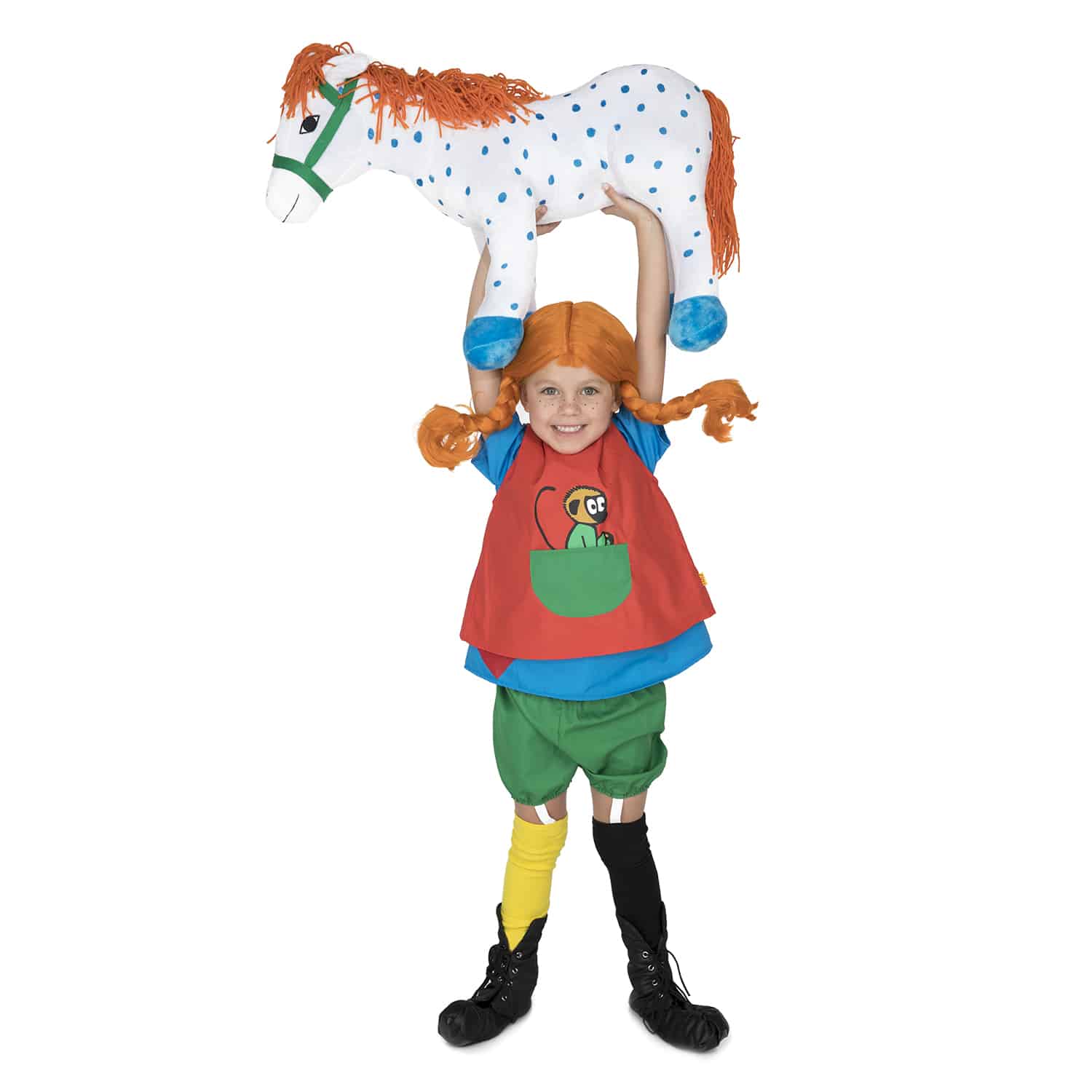 Soft doll Pippi Longstocking’s horse 60 cm.