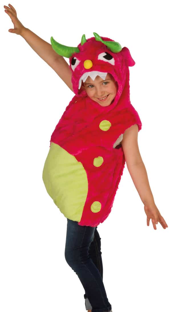 Детски театрален костюм Смешно розово чудовище