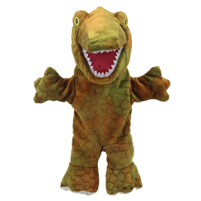 Кукла за куклен театър Динозавър T-rex с цяло тяло